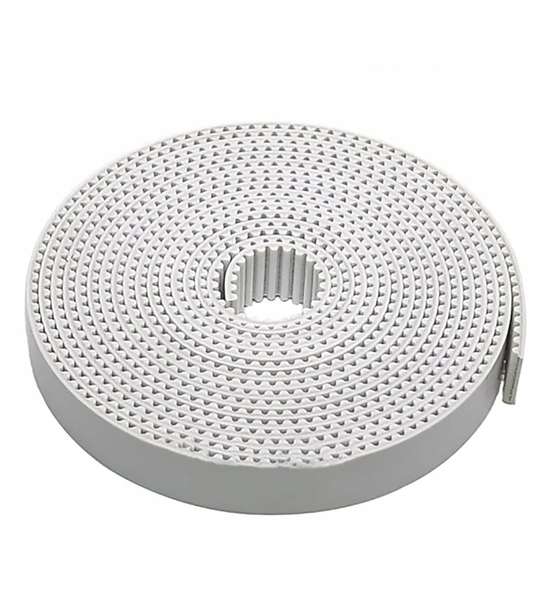 Customized 10Meters White S8M Open Timing Belt Polyurethane With Steel Core For 3D Printer/CNC Machine Width 10-40mm
