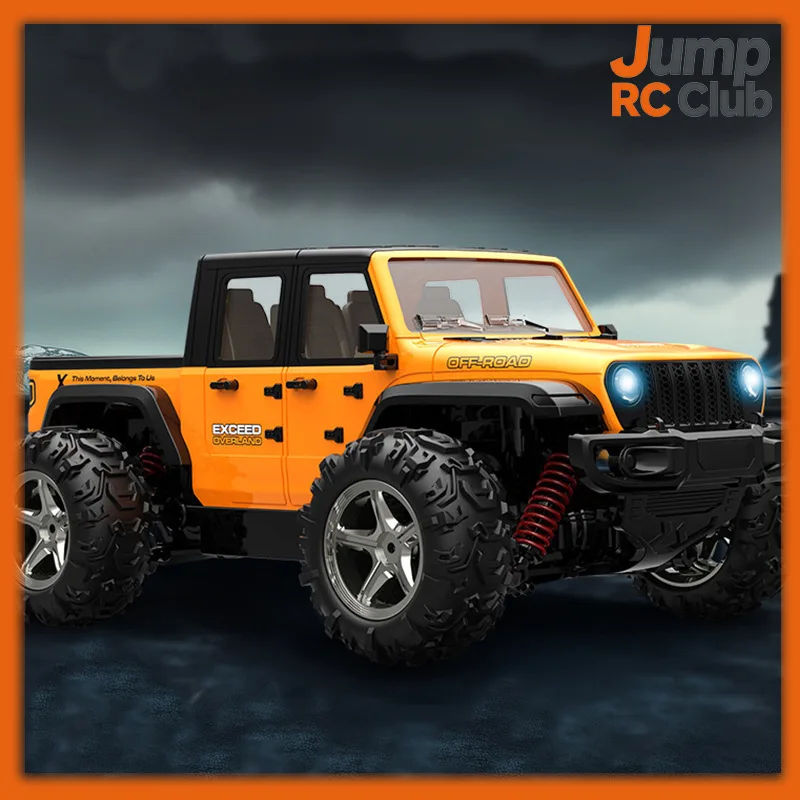 

Professional RC Remote Control Car 1:20 Scale Full Proportional 4WD High Speed Drift Off Road Big Foot Rock Crawler Racing Truck