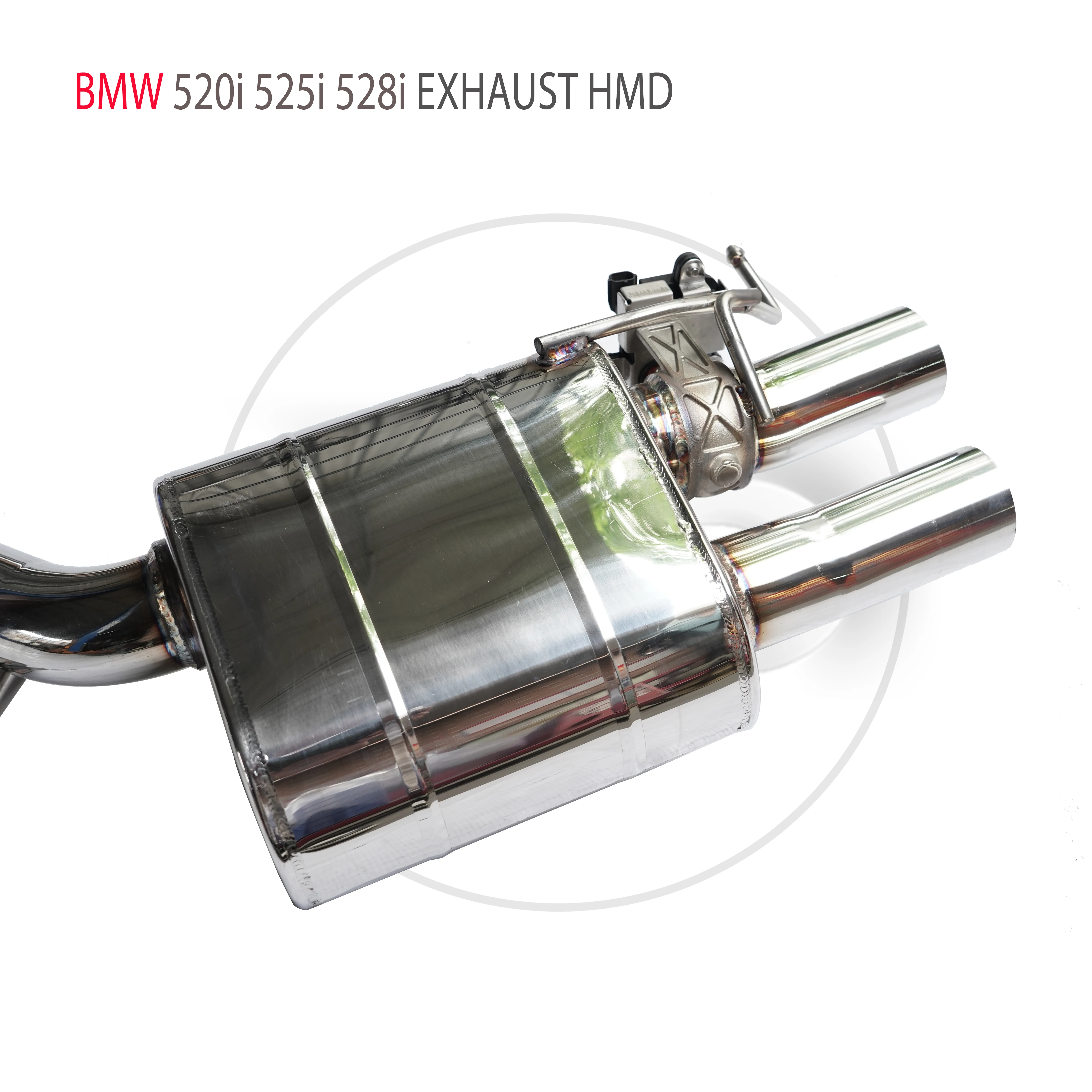 HMD Stainless Steel Material Exhaust System Performance Catback Is Suitable For BMW 520i 525i 528i Auto Modification