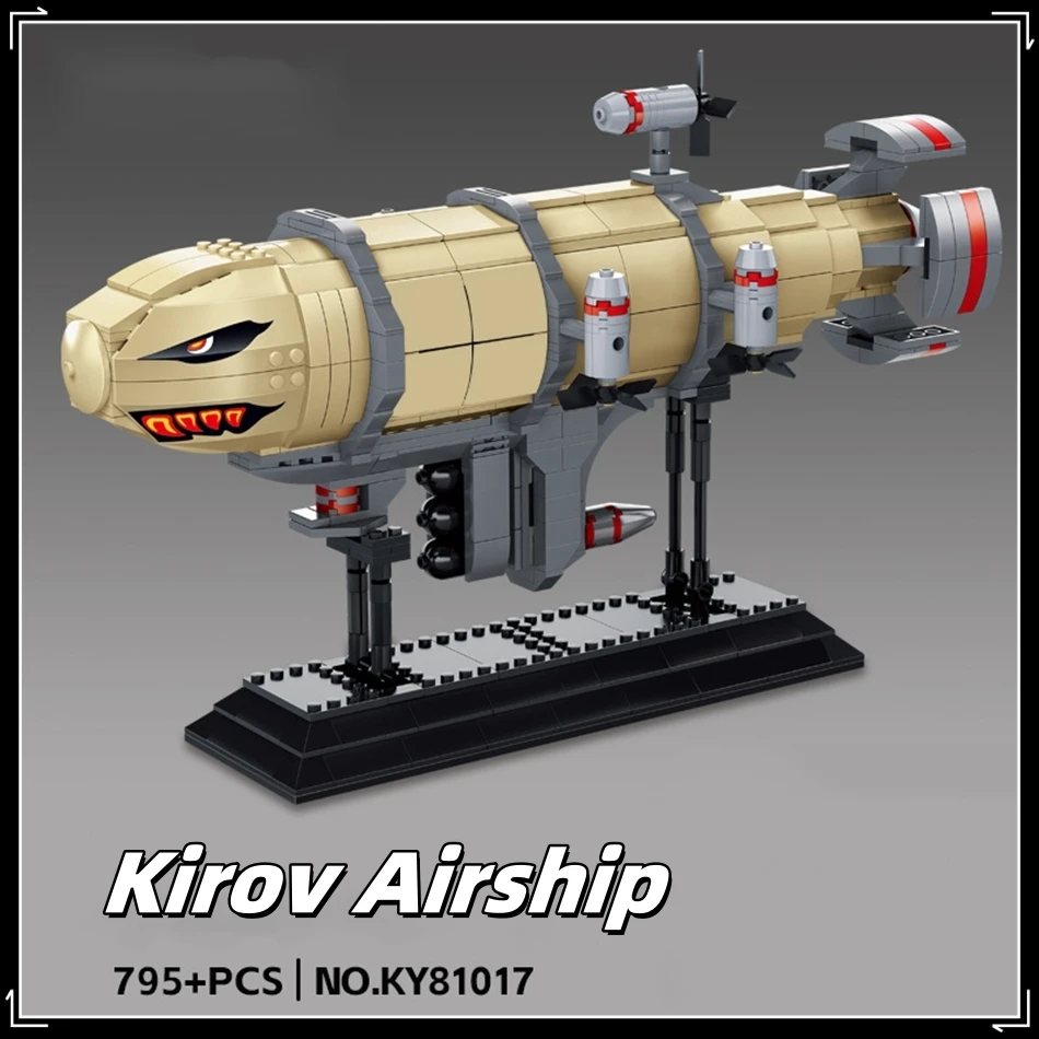 MOC Apocalypse Tank & Kirov Airship Building Blocks DIY Military Army Assembly Model Bricks STEM Educational Toys For Kids Gifts - Image 5