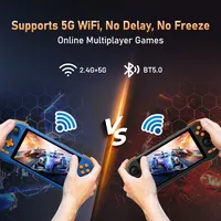 Kinhank K56 Portable gaming console 5.5'' touch screen with 50 + emulators up to 27000 + retro games for DC/MAME/SS/Arcade/3DS