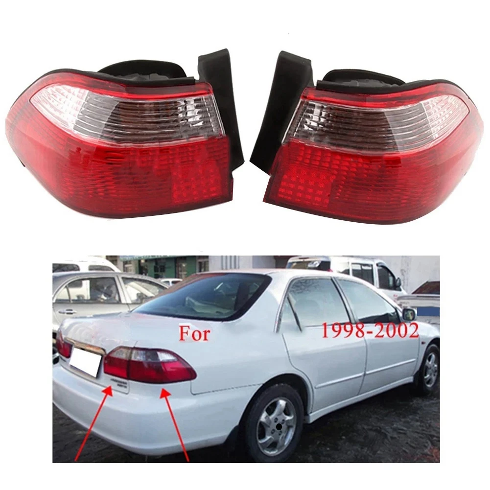 Car Right Rear Taillight Brake Light for Honda Accord 1998 1999 2000 2001 2002 LED Light Signal Lamp