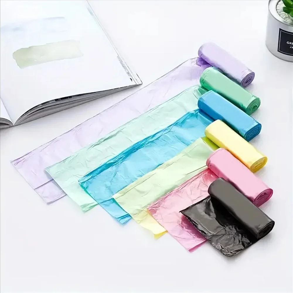 100-300PCS Disposable Rubbish Bags Household Disposable Trash Plastic Waste Bag Dormitory Living Room Kitchen Use Storage Trash