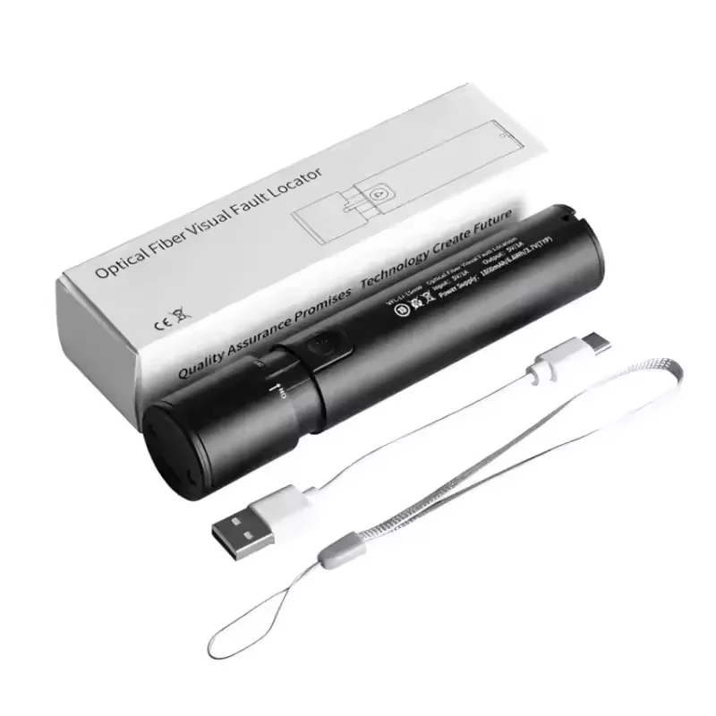 NOVKER NK120 Red Light Pen 15/20/30 MW with 220mAh Battery Nk120 VFL Visual Fault Locator Type C Rechargeable  15/20/30/50mW
