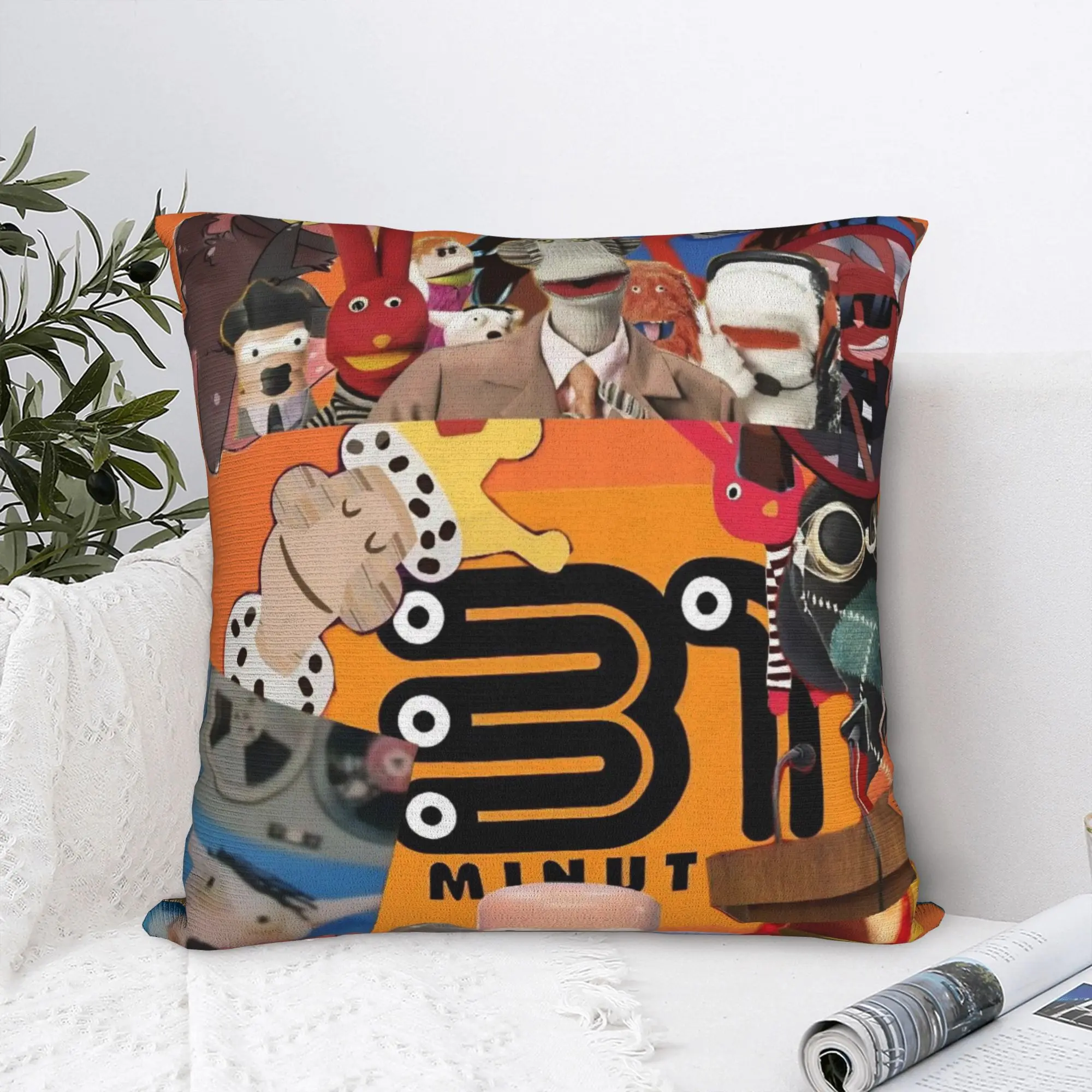 31 Minutos Chilean Comedy Square Pillow Case  Cushion Cover Awesome Zipper Decorative Throw Pillow Case Cover for Seat 18