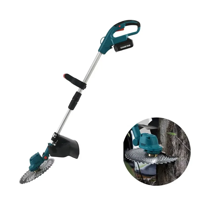 Cheap 21V 1100W Cordless Telescopic Electric Lawn Mower for Lithium Battery Industrial DIY Use with Anti-Slip Handle 1 Year