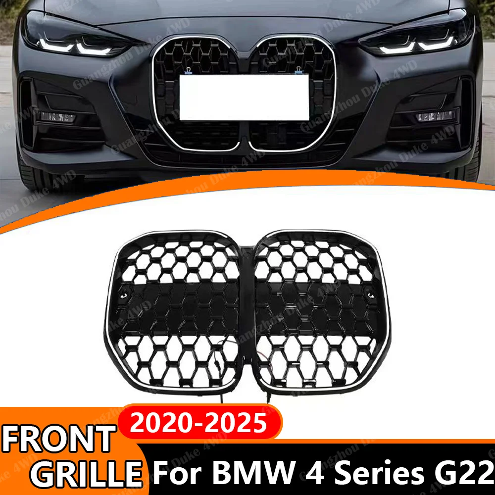

Meteor Style LED Illuminated Front Kidney Grille for BMW 4 Series G22 420i 430i 435i M440i LCI 2020 2021 2022 2023 2024 2025