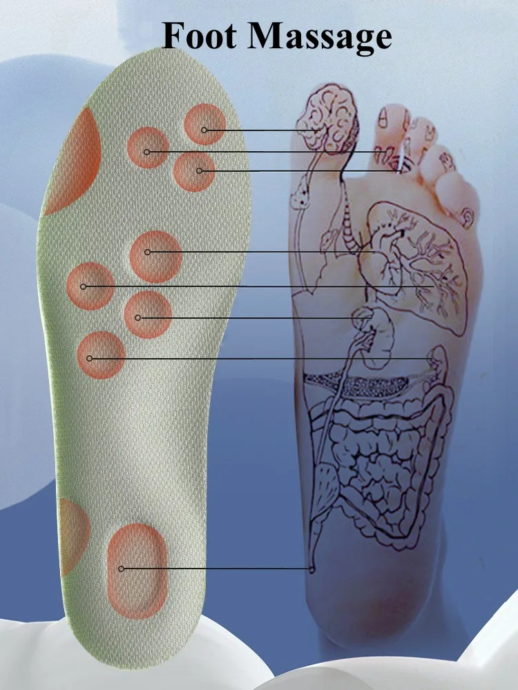 4D اللاتكس الأحذية الرياضية النعال سوبر لينة عالية مرونة منصات الأحذية المضادة للألم مزيل العرق وسادة قوس دعم القدم نعل 1 زوج