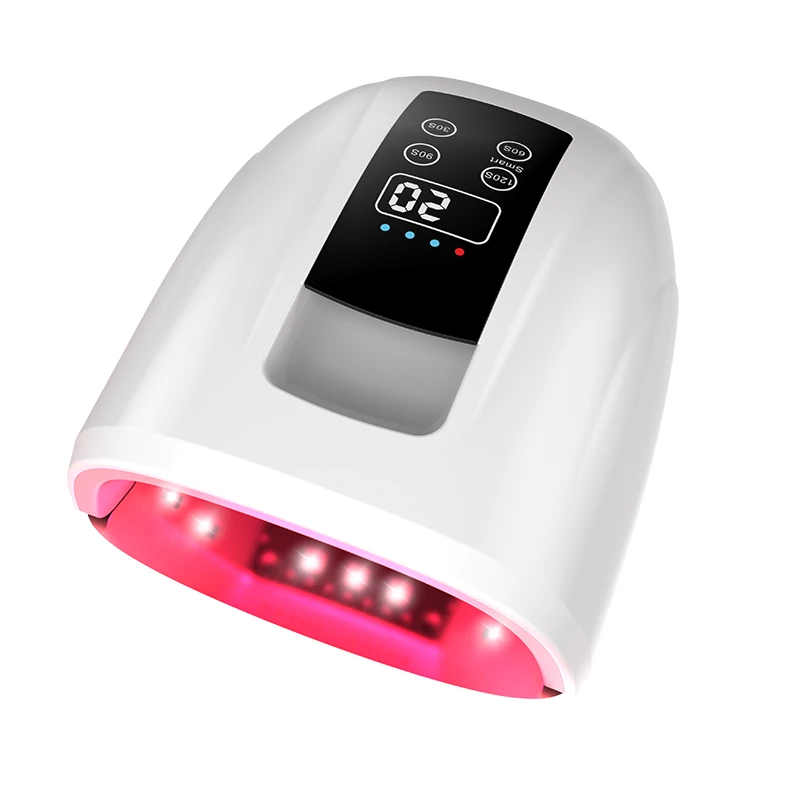 Secador de Gel UV LED Profesional, lámpara de uñas recargable, inalámbrica, para salón de manicura, 90W