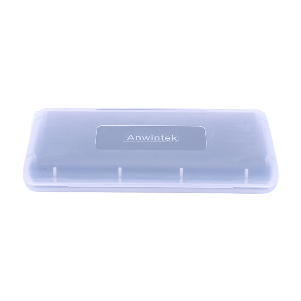 6-in-1 transparente Mini-SD-Speicherkarten-Schutzhülle aus EVA-Schaum, antistatische Speicherkarten-Schutzbox, stoßfest, für 6 SD-Karten