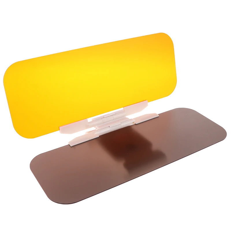 

32*12cm 2 In 1 Car Sun Visor Polarized Sunshade Plate Clear Vision Anti-dazzle Car Day-night Mirror Adjustable Windshield