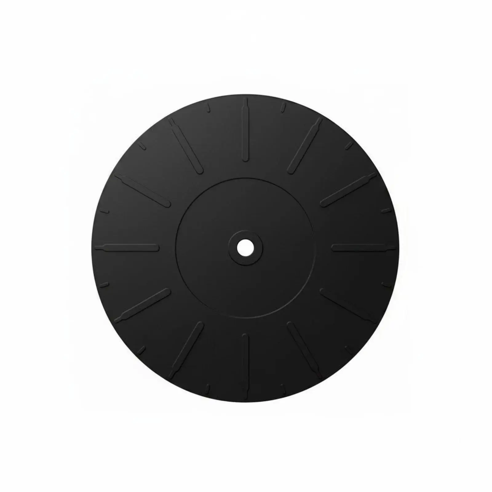 Turntable Non Slip Pad Anti Vibration Silicone Mat for Turntables Vinyl Player Stability and Noise Reduction