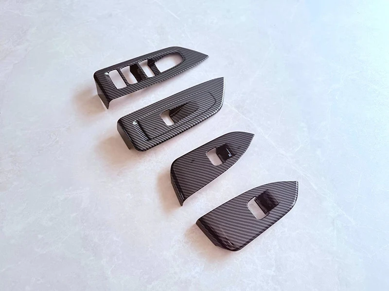 لسوبارو فورستر 2025 2026 اكسسوارات السيارات اليد اليمنى محرك الباب نافذة مسند الذراع غطاء لوحة التبديل صب مقبلات #5