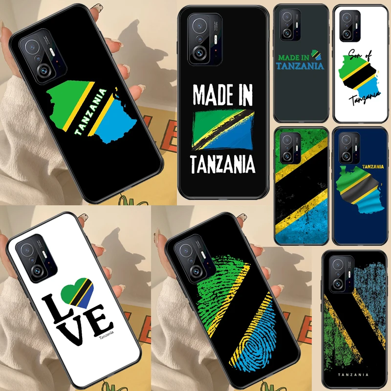 Tanzania National Flag Case For POCO X4 Pro X3 GT F1 F3 M3 M4 X3 Pro Phone Cover For Xiaomi 11T 12 Pro Mi 11 Lite