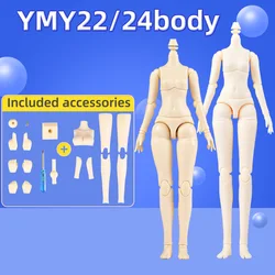 YMY Body YMY22 24 Ball Joint Body for Ob22, Ob24, GSC, Blyth, ICY, 1/6bjd Doll Head Figure Replacement Hand Girl Toy Accessories