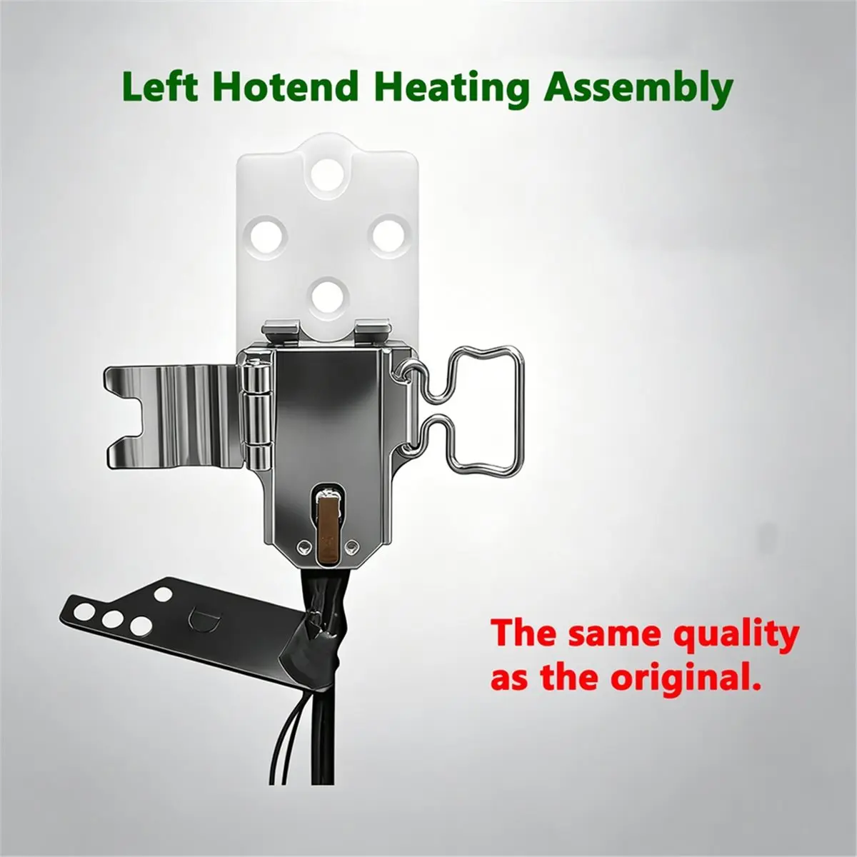 Left Hotend Heating Assembly for H2D/H2C 3D Printers, Quick Hotend Replacement, Metal & Ceramic Construction