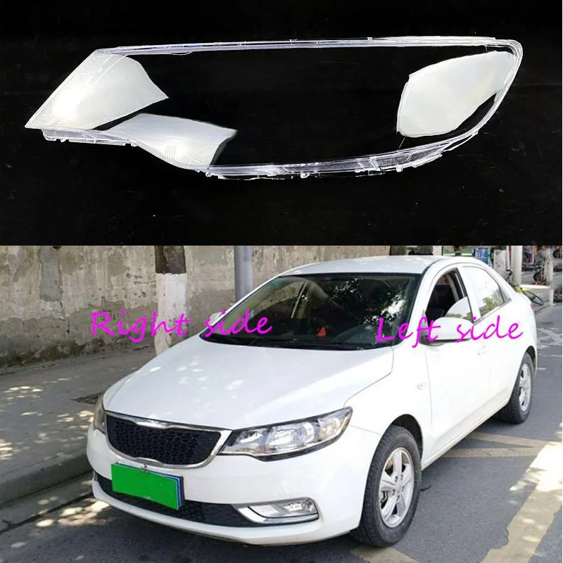 

Car Headlamp Lens For Kia Cerato/Forte 2014 2015 2016 Car Headlight cover Headlamp Lens Auto Shell Cover