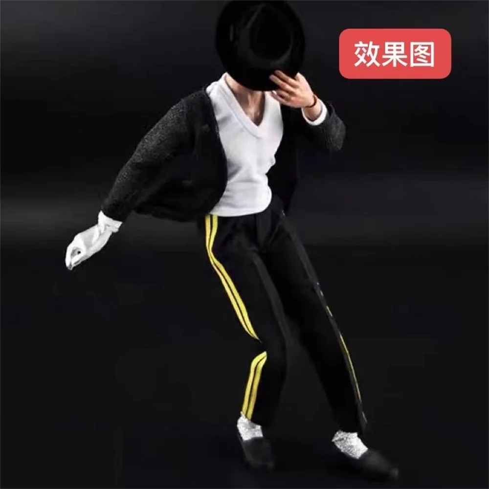 

DML ZYTOYS 1/6 Popular Singer Dancer Dress Coat Tops Vest Pant Black Hat Accessories For 12" DAM ES Doll Figure Scene Component