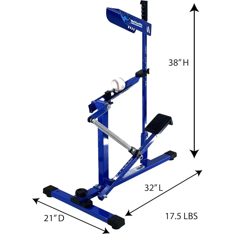 Mesin pelempar Pro api biru MASTER GAME, peralatan latihan, mesin pelempar