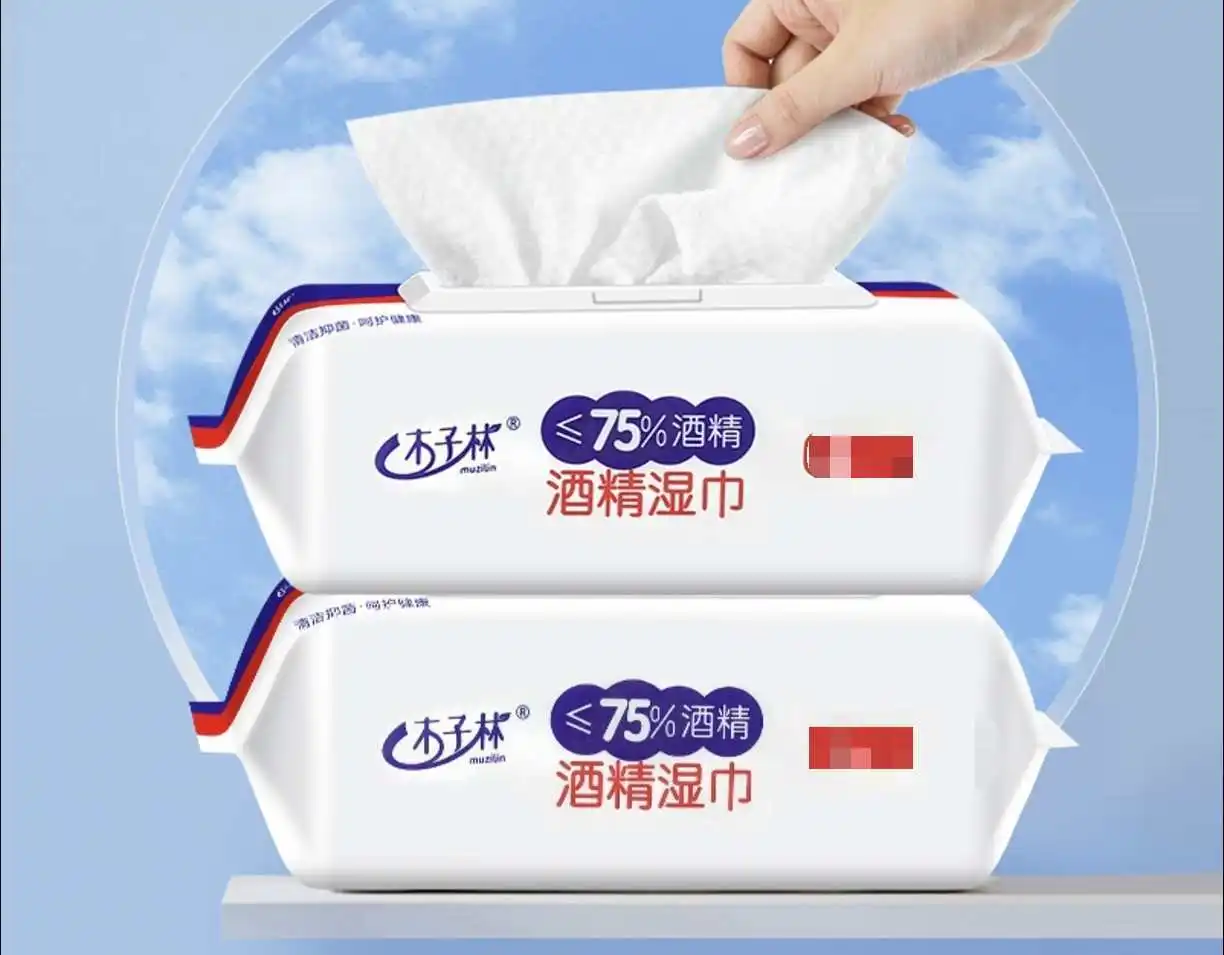 75% Alcohol Disinfecting Wet Wipes, 60 Counts, Sanitizer Wipes for Daily Cleaning and Sanitizing