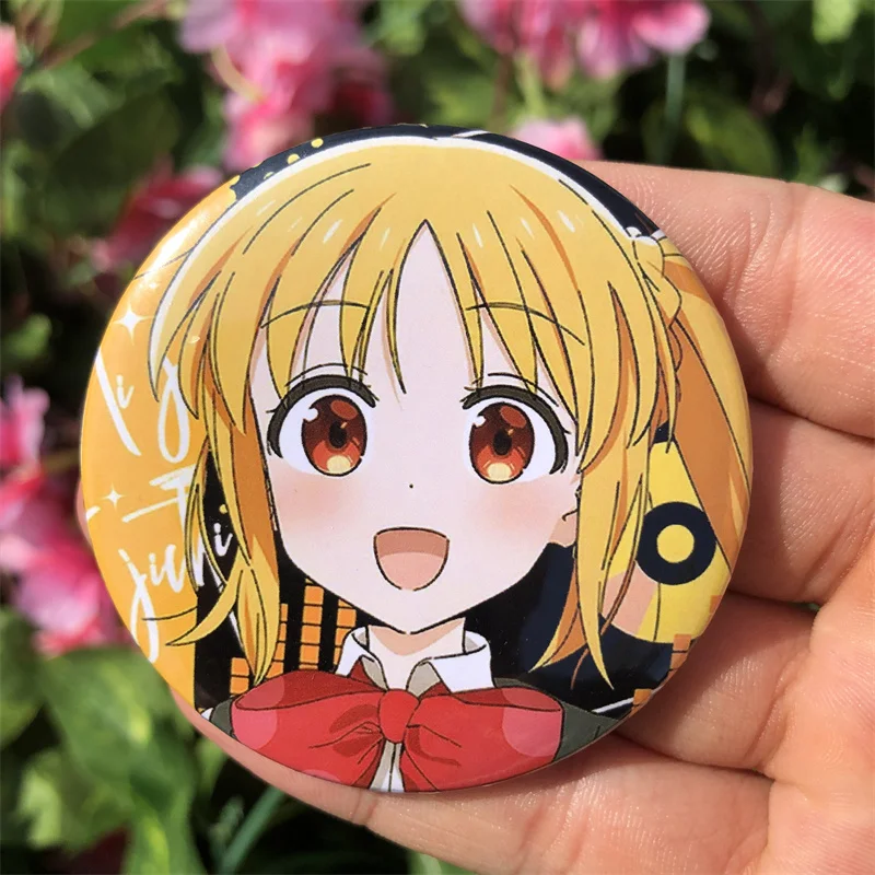 Anime BOCCHI LE ROCK! GotChaînes Hitori IjpiercNijika CHRISTada Ryo Kita Ikuyo Cosplay Danemark ge Pin, Broche en Fer Blanc éventuelles TE Accessoires