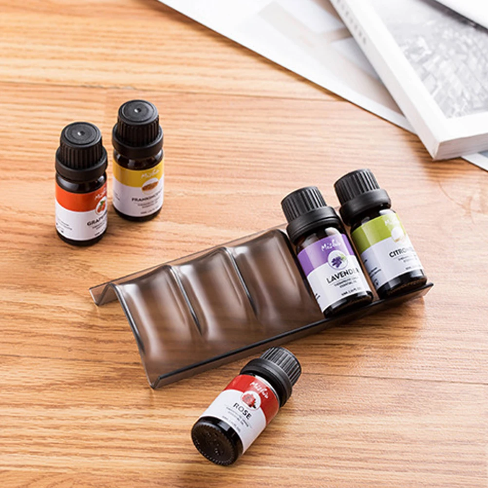 

3 Pcs Lecythus Essential Oil Storage Rack Drawer Display Bottle Organizer for Cabinet