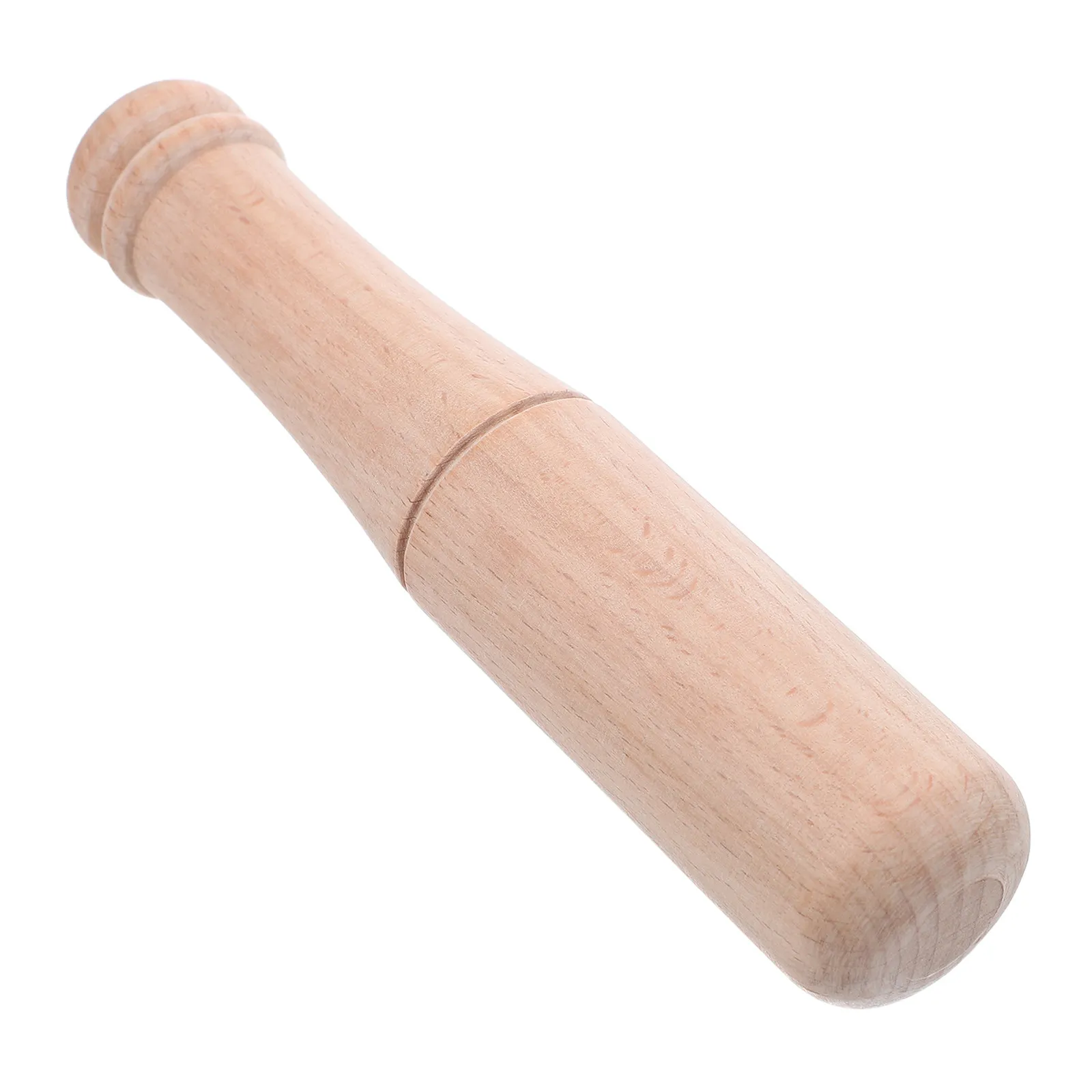 Kitchen Solid Wood Food Pounder 17Cm Manual Garlic Grinding Rod Pestle Spice Crusher Kitchen Muddling Stick Wood Masher Tool