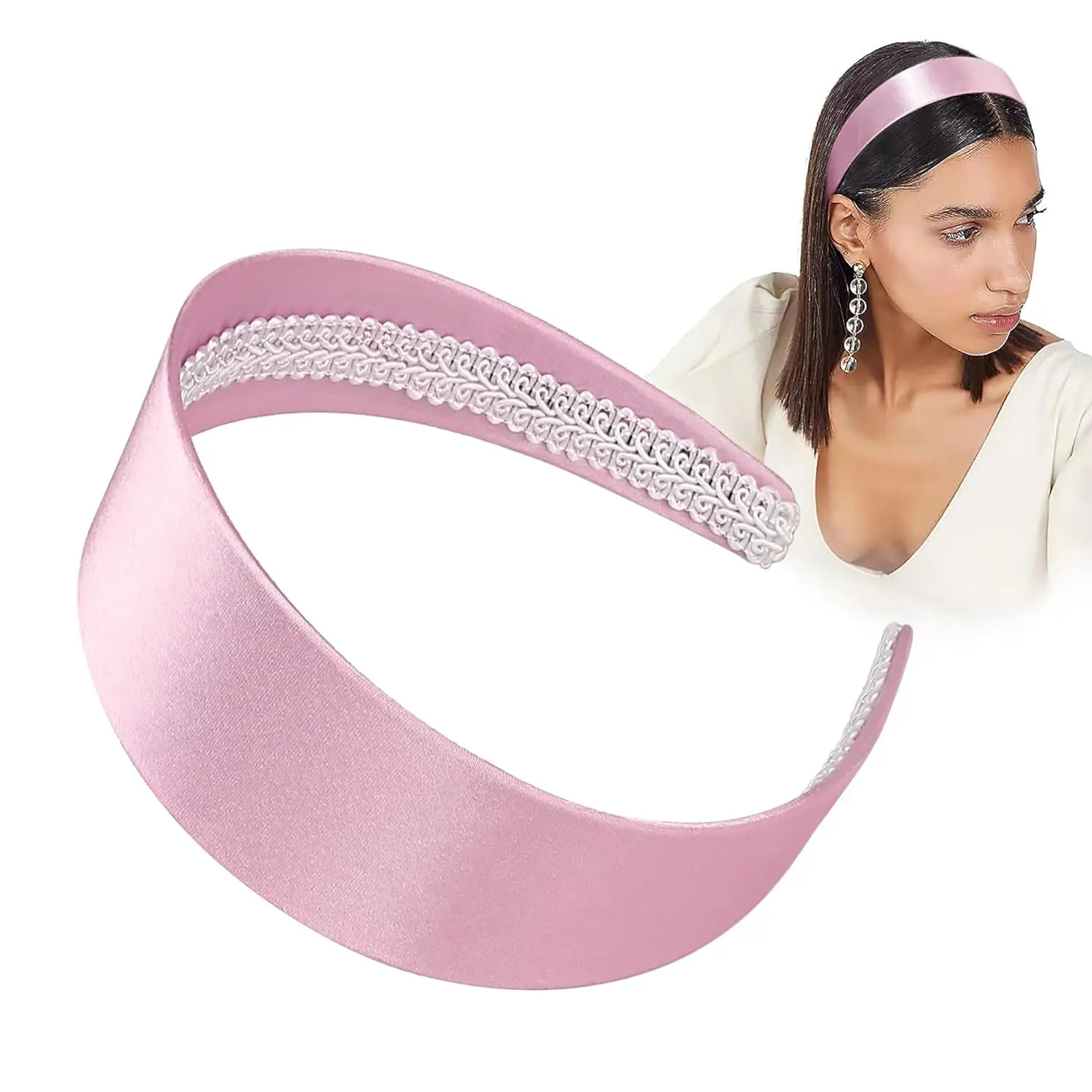 Cinderella Headband for Women Headband Large Thick Wide Headbands 70s Headband for Girls