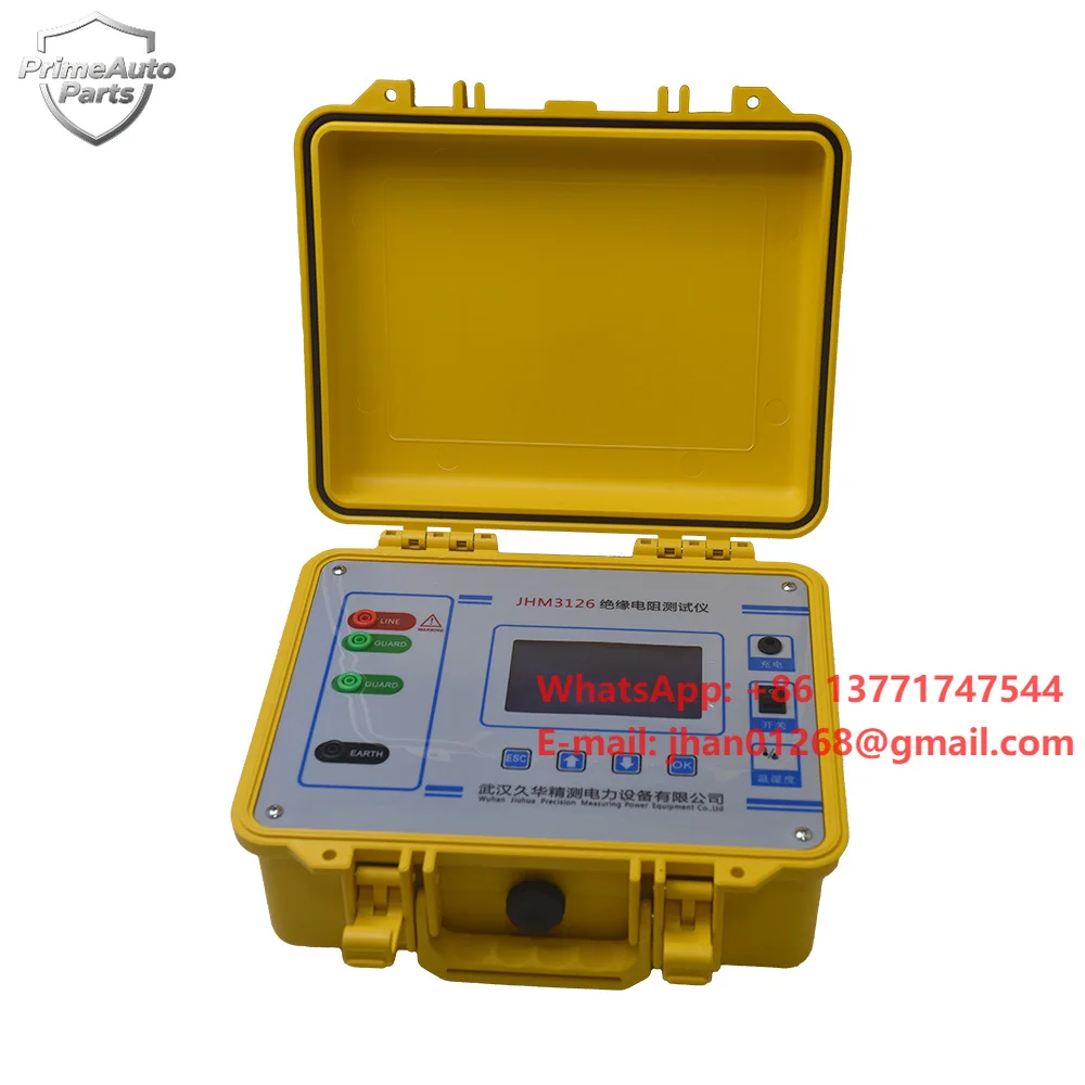 0.1MΩ~10TΩ LCD Large Screen Display Digital Multimeter Megohm Meter 5KV Megger Insulation Resistance Tester
