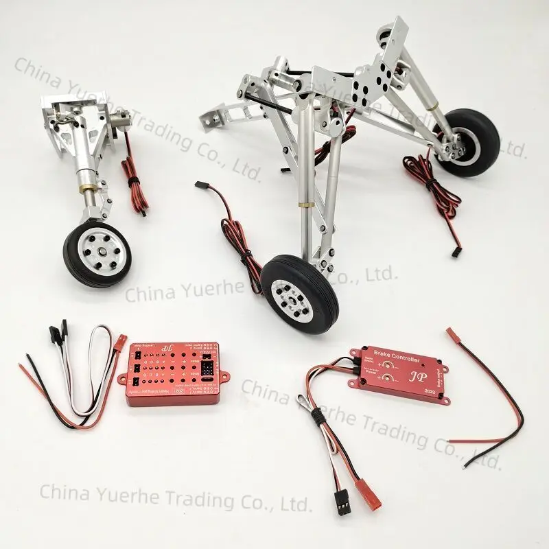 

JP Hobby ER120 12 kgs Metal Landing Gear with 65mm Brakes Wheel 120-T1-F16 Controller