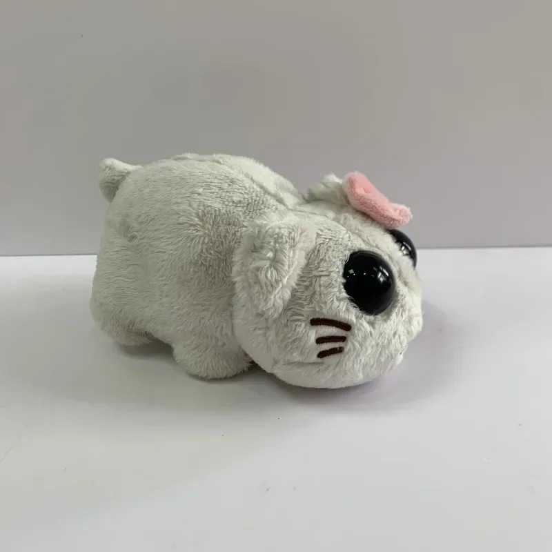 Juguete de peluche de hámster para niños, muñecos de animales de peluche suaves y afelpados con sonido divertido, regalo de Navidad y cumpleaños