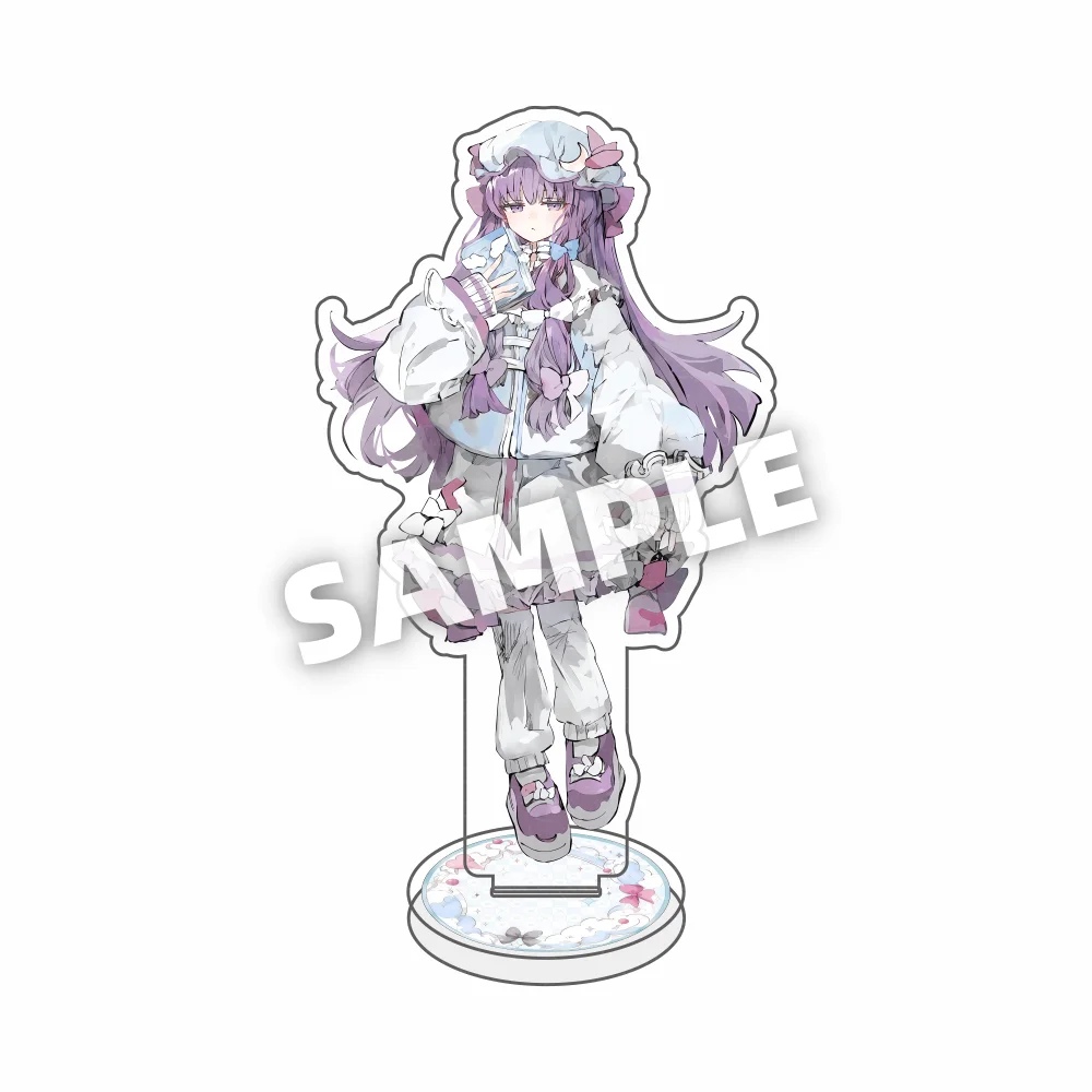 Touhou Project Anime Acrylic Stand 15cm Desk Display Figure Keychain Halloween Gifts Collectible Tabletop Ornament