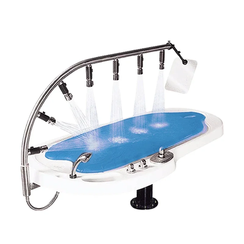 Spa Equipment Water Massage Hydrotherapy Massage Bed  For Vichy Shower With 7 High Pressure Water Jets Hydraulic Massage