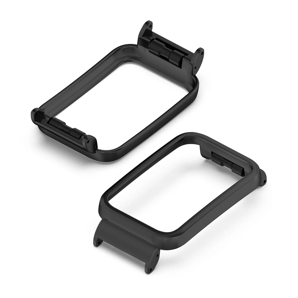 Metal Case Cover For Xiaomi Mi Band 7 Pro Frame High Quality Smart Watch Protective Accessories Connect 18mm Width Strap