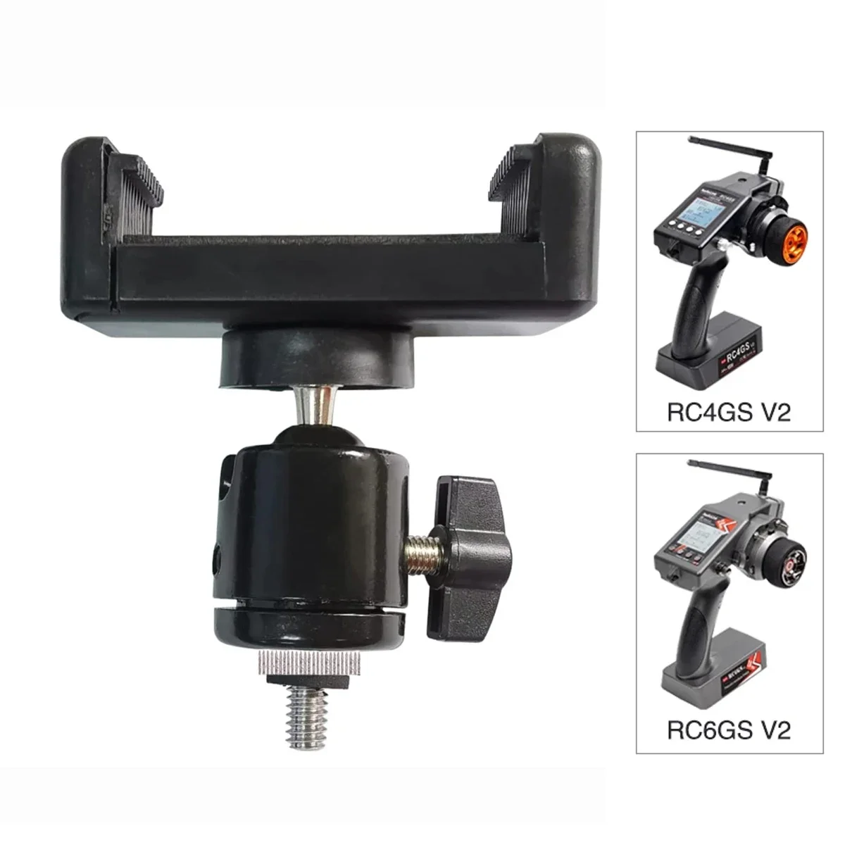 FPV Monitor Holder Mobile Phone Bracket Mount for Radiolink RC4GS V2 RC6GS V2 RC Transmitter