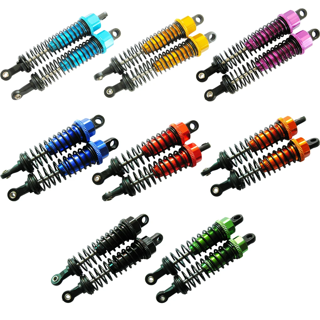 

RCGOFOLLOW Front Rear Shock Absorber RC Car Part Wear-resistant Rc Front Rear Shock Absorber For 1/16 HSP 94186 Monster