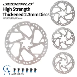 140/160/180/203mm Bicycle Disc Brake For Power Assisted Bicycle Thickening 2.3 mm 130g Stainless Steel Road MTB Disc Brake