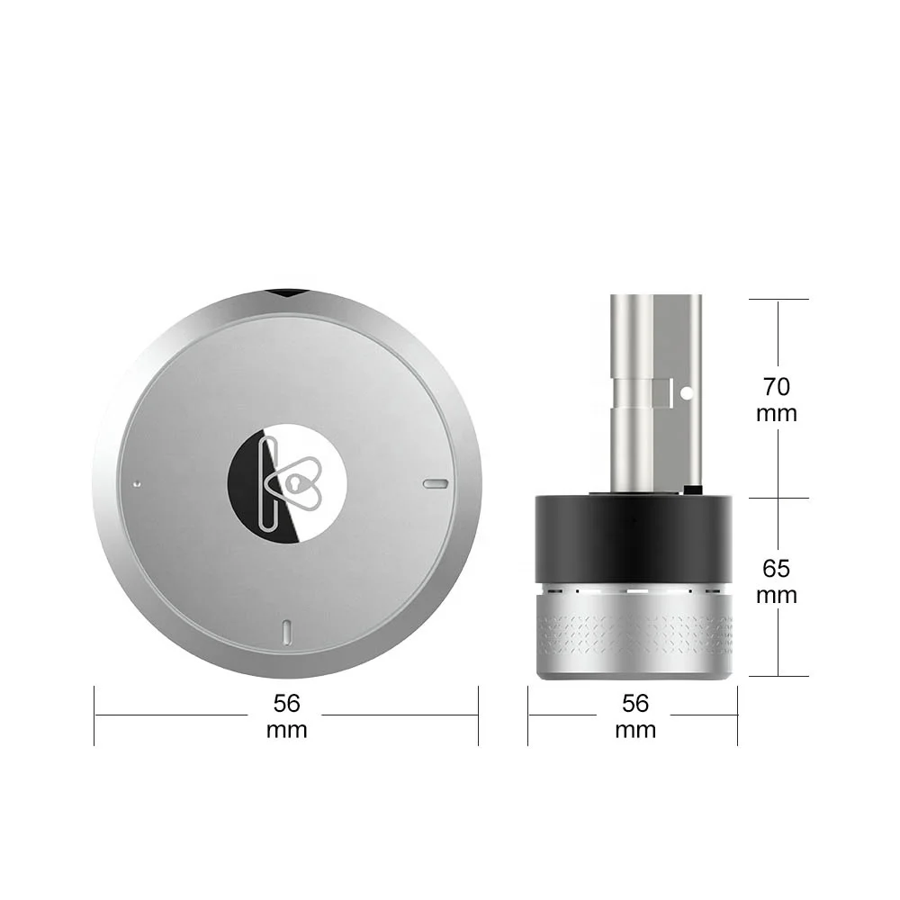 Tooth Wifi Electronic Keyless Smart Door Lock Safety App Blue AL Alloy 1pcs/box 3*CR123A 6 Months CN;GUA Copper Silver 600g M500