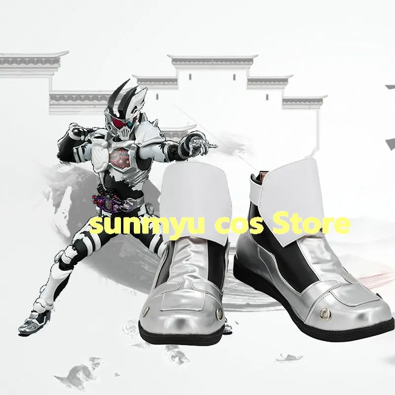 

Ботинки Kamen Genm Zombified Player Level X для косплея, индивидуальный размер