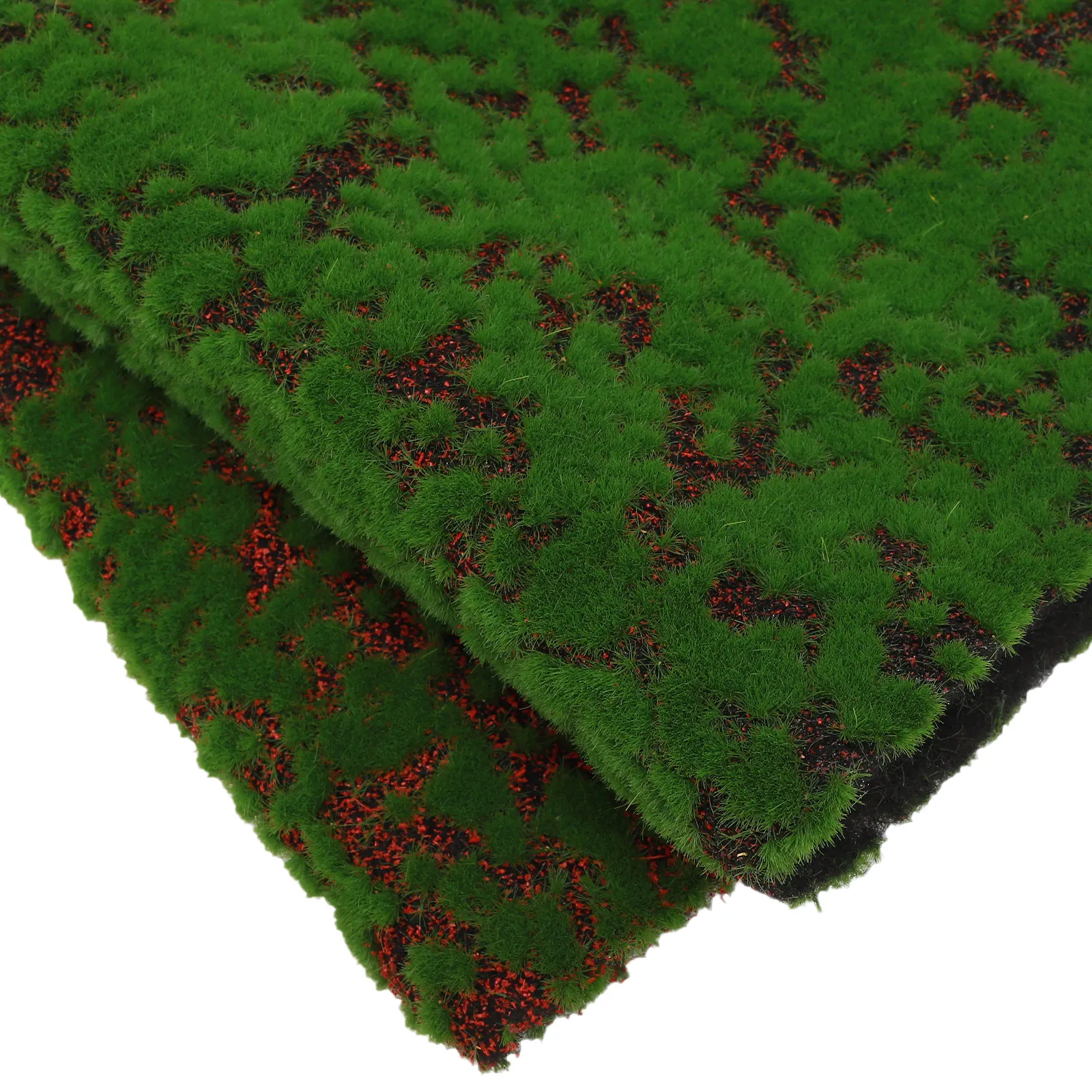 Moss Simulated Turf Fake Artificial Bedding Imitation Olive Green for Decoration