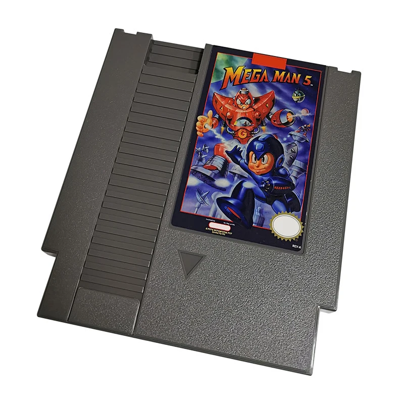 For Classic NES Game - megaman 5 Game Cartridge For NES Console 72 Pins 8 Bit Game Card