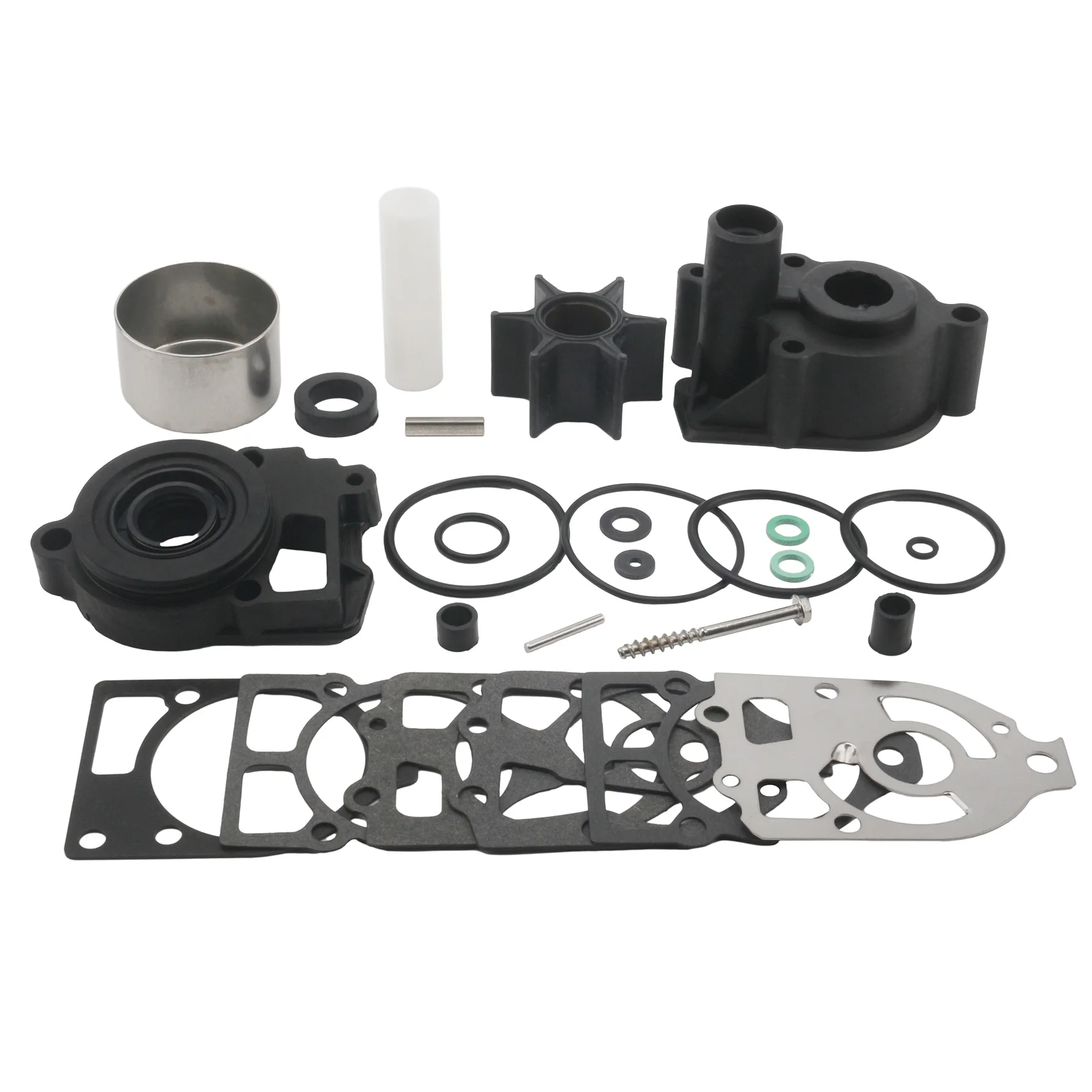96148A8 Water Pump Impeller Kit Replaces Mercury V6 150-225 HP Outboard MerCruiser Alpha 1 Gen 1 Stern Drives 46-96148A8 96148Q8