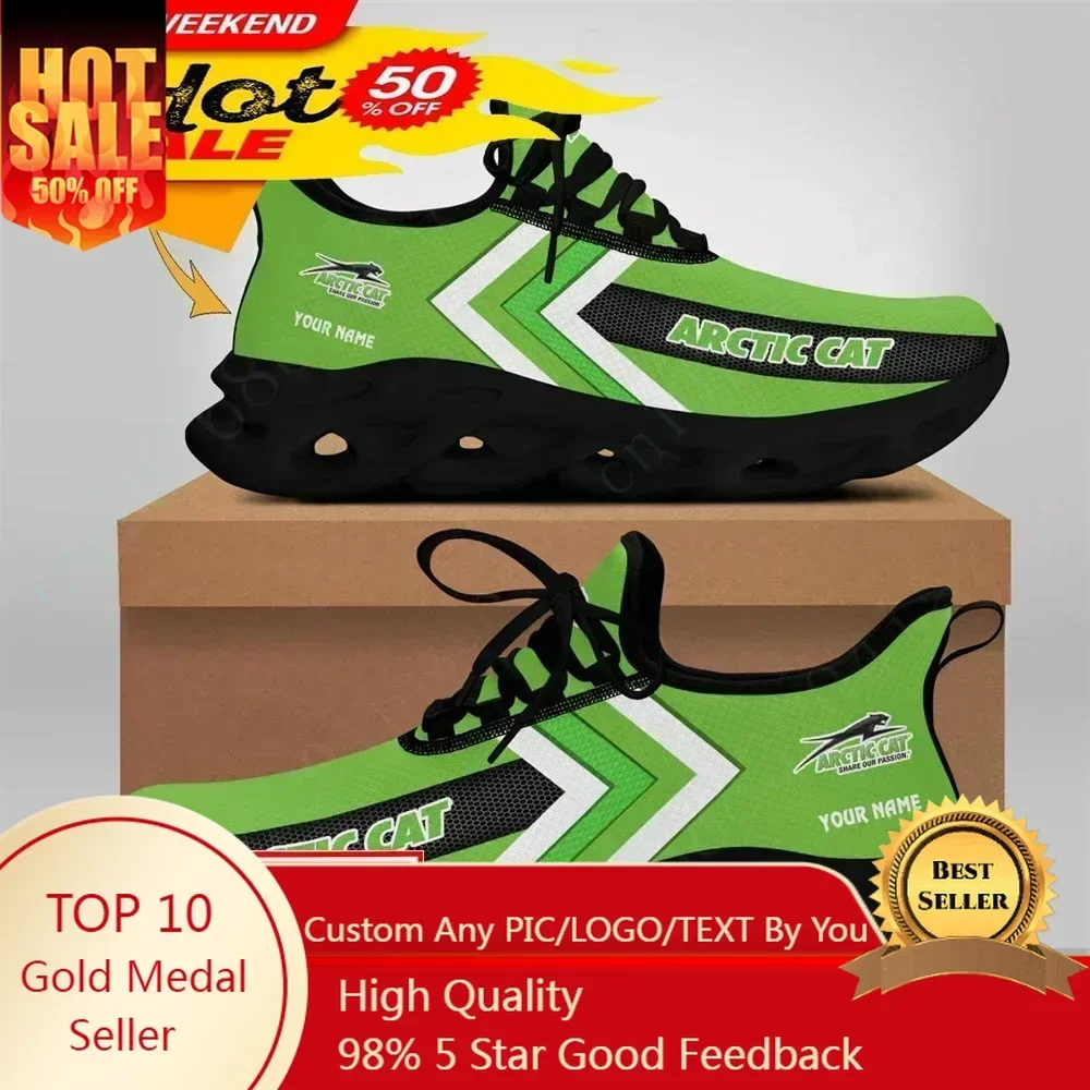

Arctic Cat Men Women Sneakers Lightweight Tennis Sports Shoes Big Size Comfortable Sneakers Casual Running Custom Made Shoes