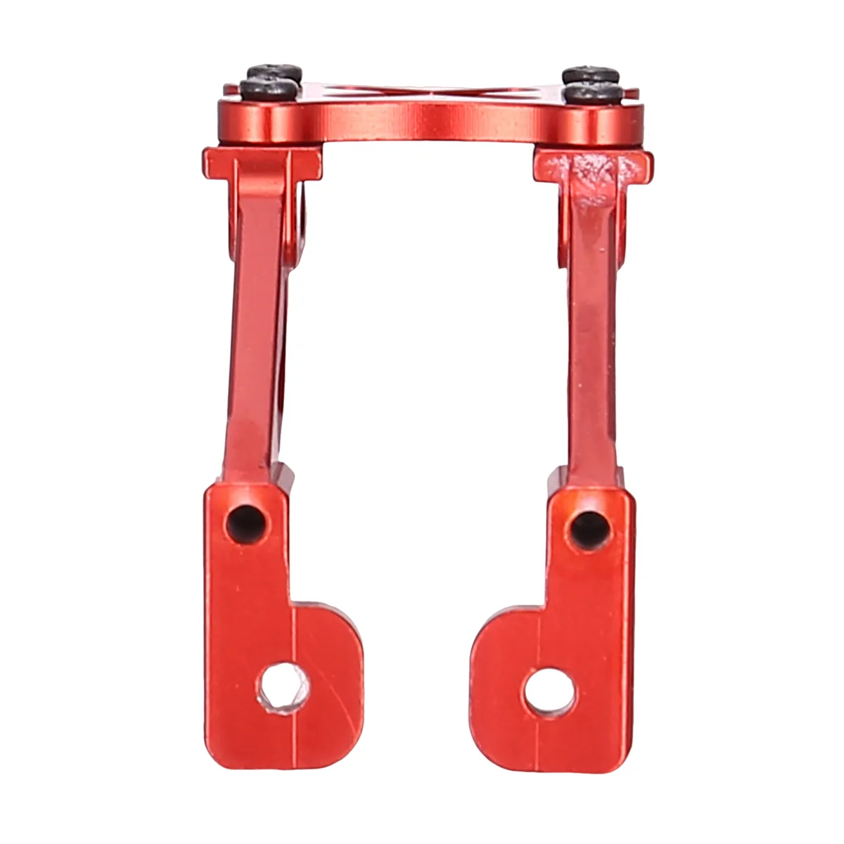 144001-1258 Metal Tail Fixed Parts Tail Wing Firmware Fittings Set for Wltoys 144001 1/14 4WD RC Car Parts,Red