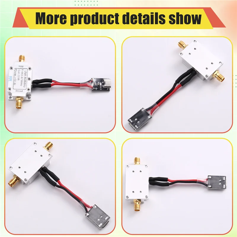 A10R 868Mhz RF Amplifier Module Low Noise(For LNA) For Image Transmission Range Extender TYPE C