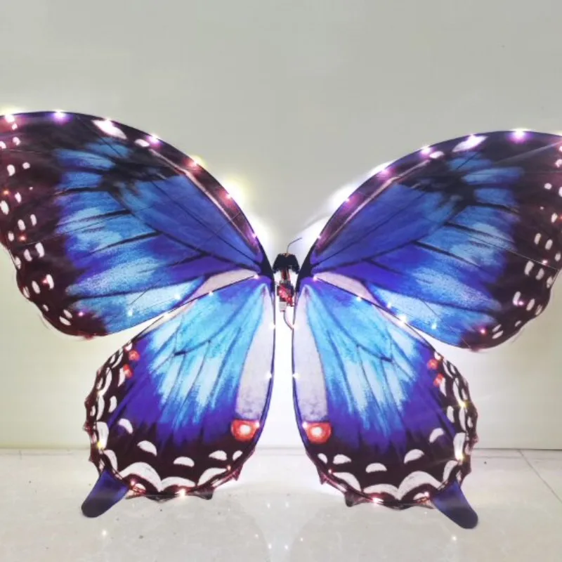 Customized bionic butterfly, customized toy flapping wing electronic aircraft, wedding butterfly with lights, full set to fly