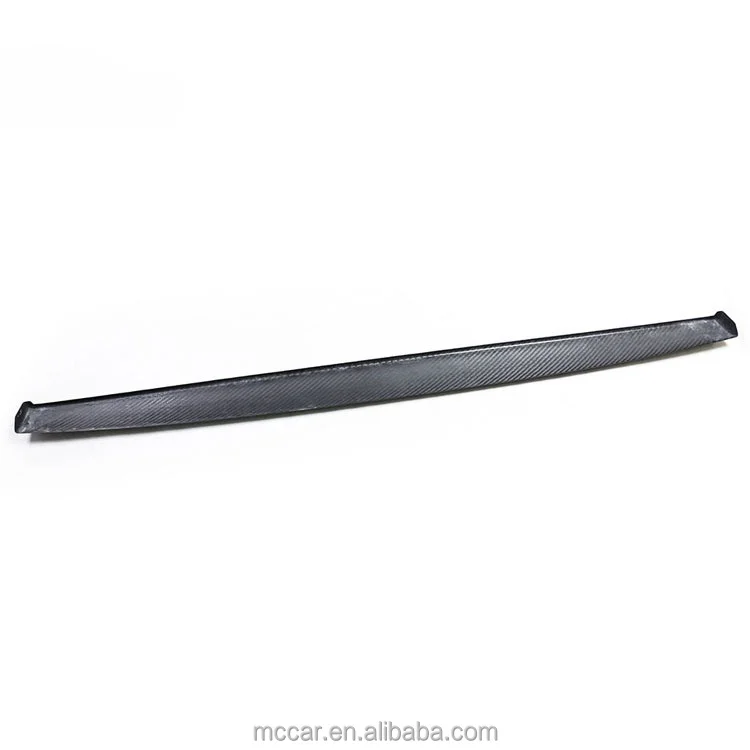 High Quality Car Interior Suitable for Tesla Model 3/Y Dry Carbon Fiber Central Control Panel Interior Decoration Patch