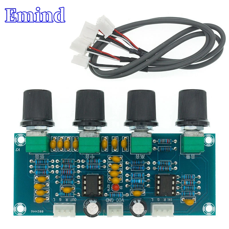 1/3/5/10/20Pcs XH-A901 Digital Power Amplifier Board Supporting DC Tone Board High Bass Adjustment Tuning Front Stage Board