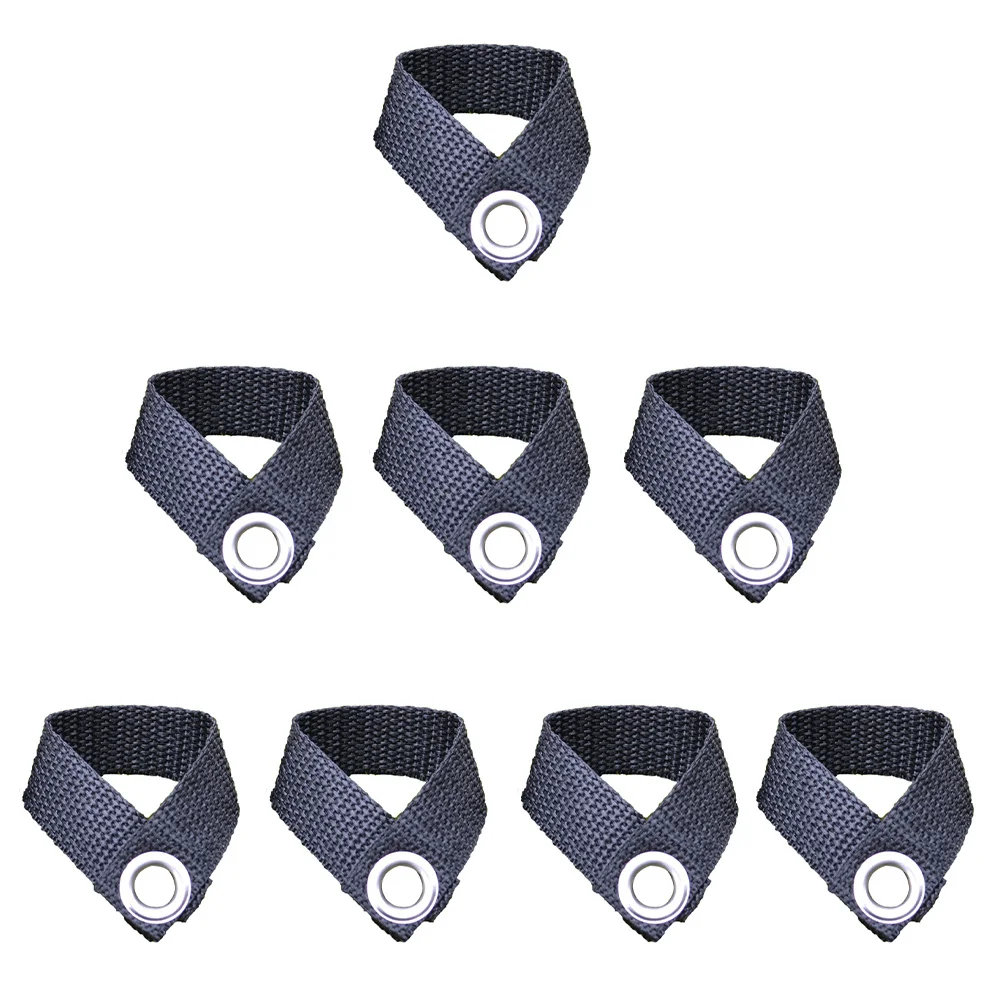 

8Pcs Tent Nail Fixing Buckle Durable PP Material for Awnings Caravans and Outdoor Activities Awning Pole Fixing Buckle