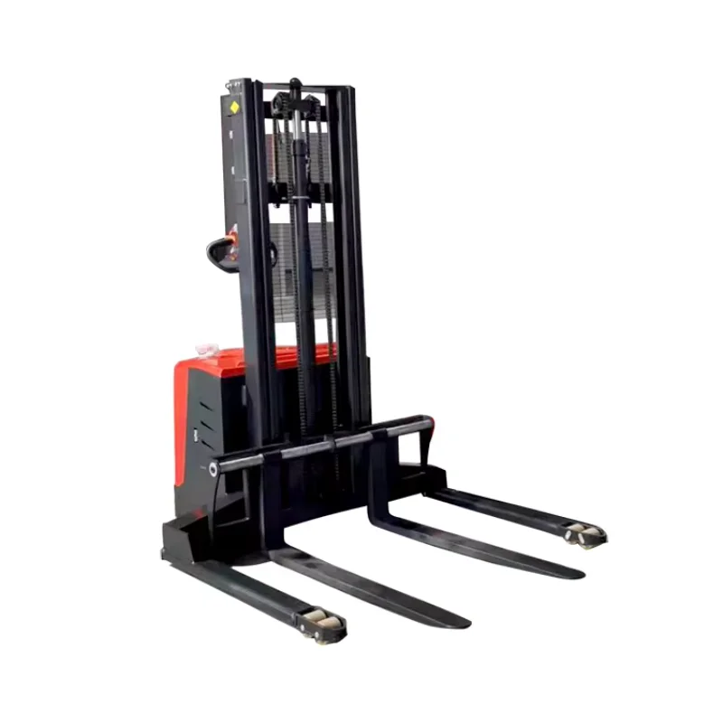 

2025 TDER Factory Price Full Electric Stacker 1ton 1.5ton 2ton Straddle Stacker